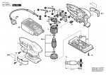 Bosch 0 603 368 080 Pss 240 A Orbital Sander 230 V / Eu Spare Parts